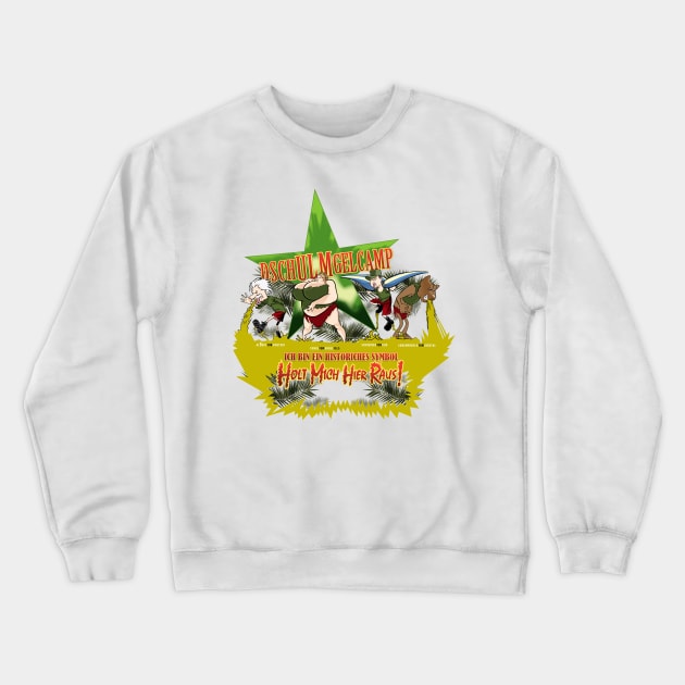 Beckhamcomics Ulm Celebs in Jungle Crewneck Sweatshirt by dave-ulmrolls